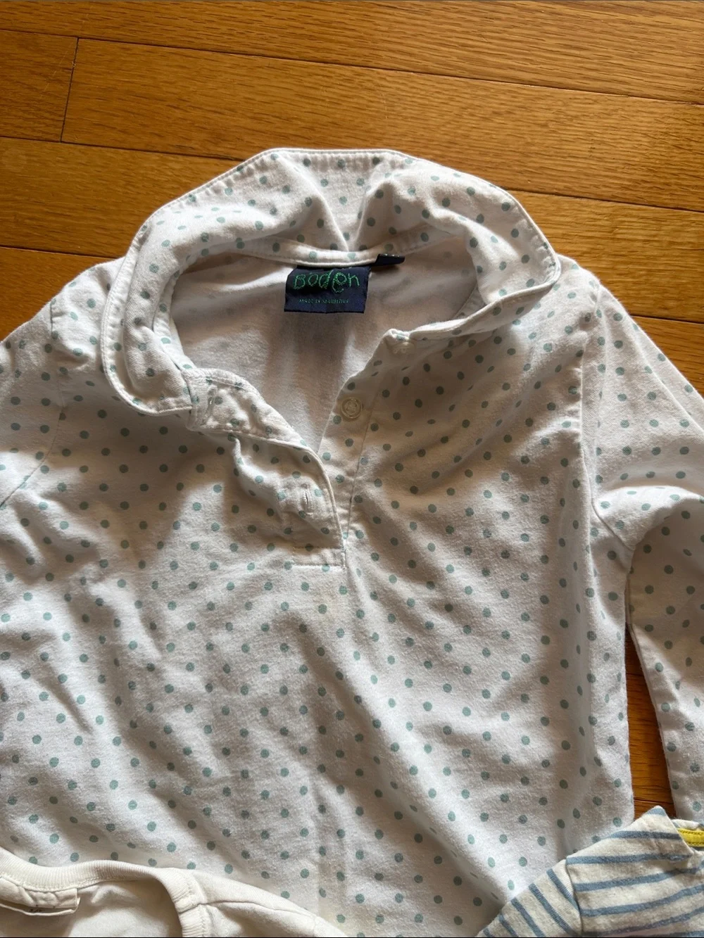 Mini Boden white long